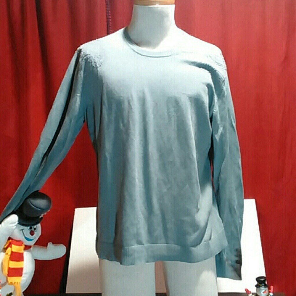 Armani exchange long sleeve knit shirt